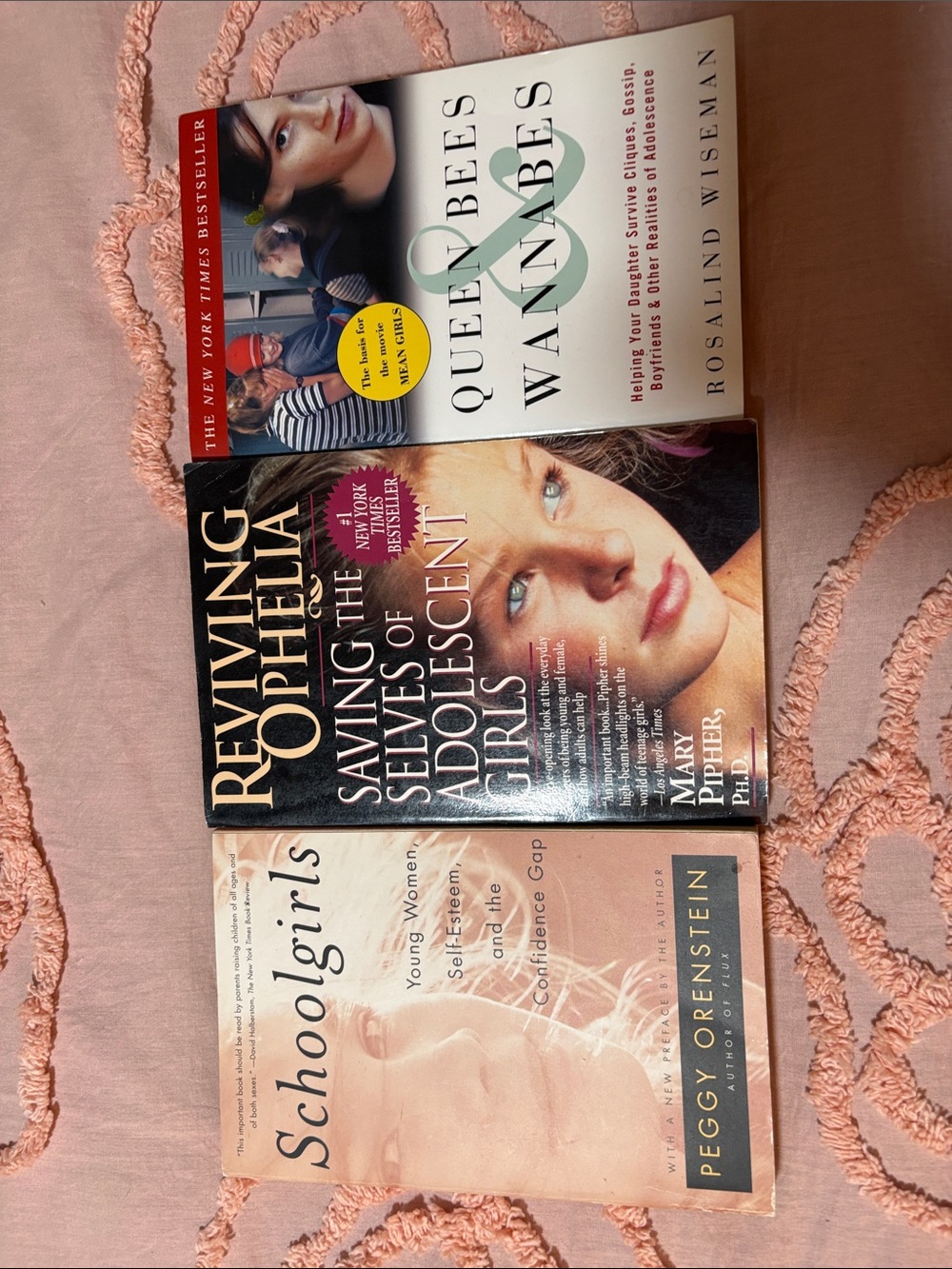 Set of 3 self-help books